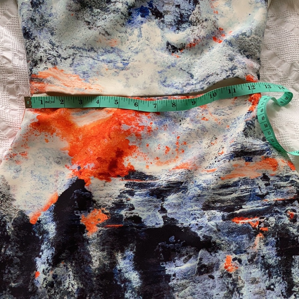 Bec & Bridge Multicolor Abstract Mini Dress - Picture 9 of 11